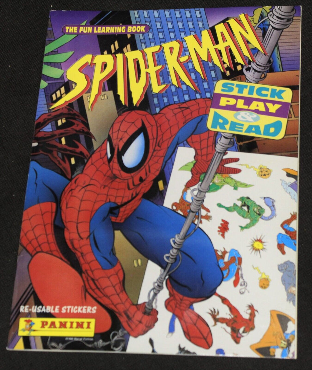 1996 Panini Spider-Man Sticker Book