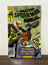 Load image into Gallery viewer, 1985 Marvel Comics The Amazing Spider-Man Annual #18, Canadian Price Variant
