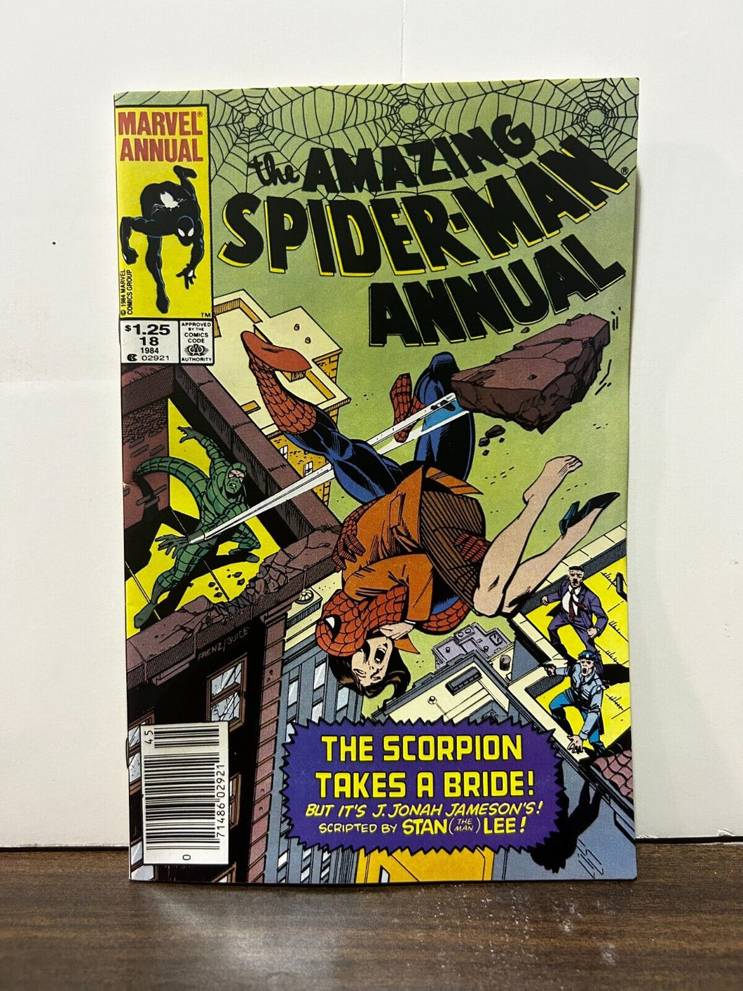 1985 Marvel Comics The Amazing Spider-Man Annual #18, Canadian Price Variant