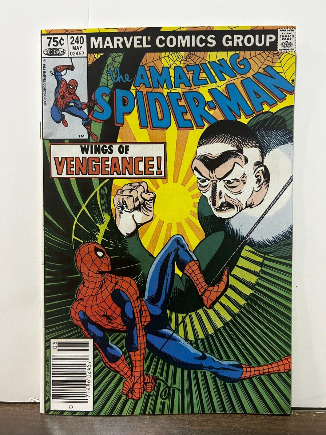 1983 Marvel Comics the Amazing Spider-man #240, Canadian Price Variant