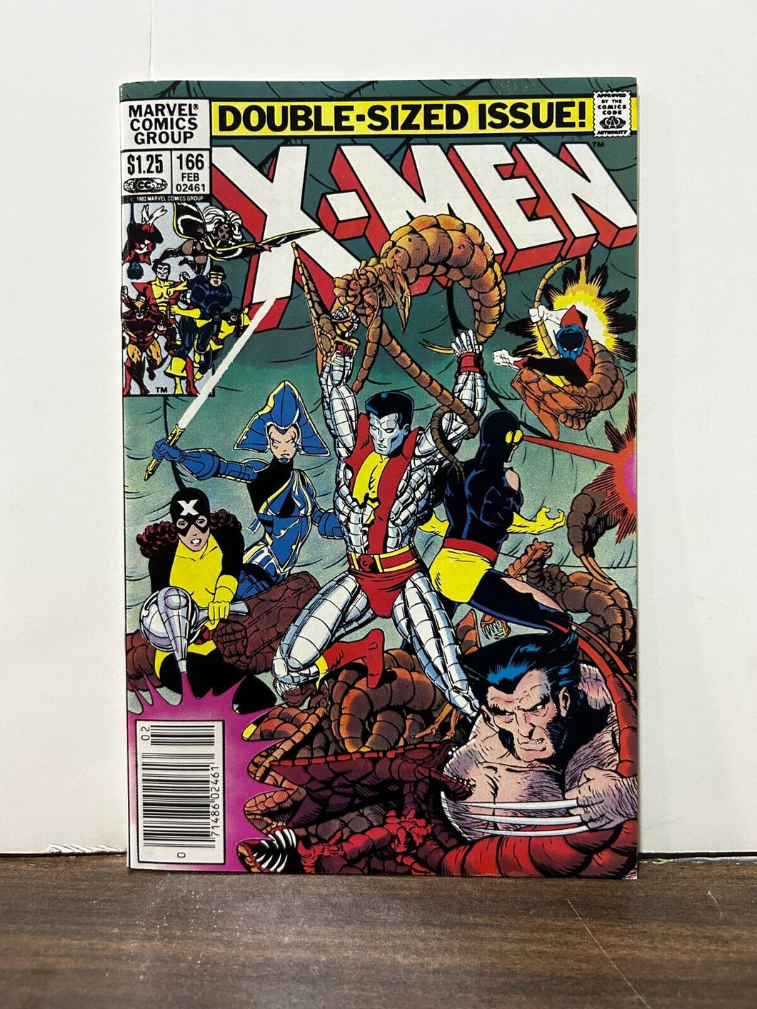 1982 Marvel Comics X-Men #166, Canadian Price Variant