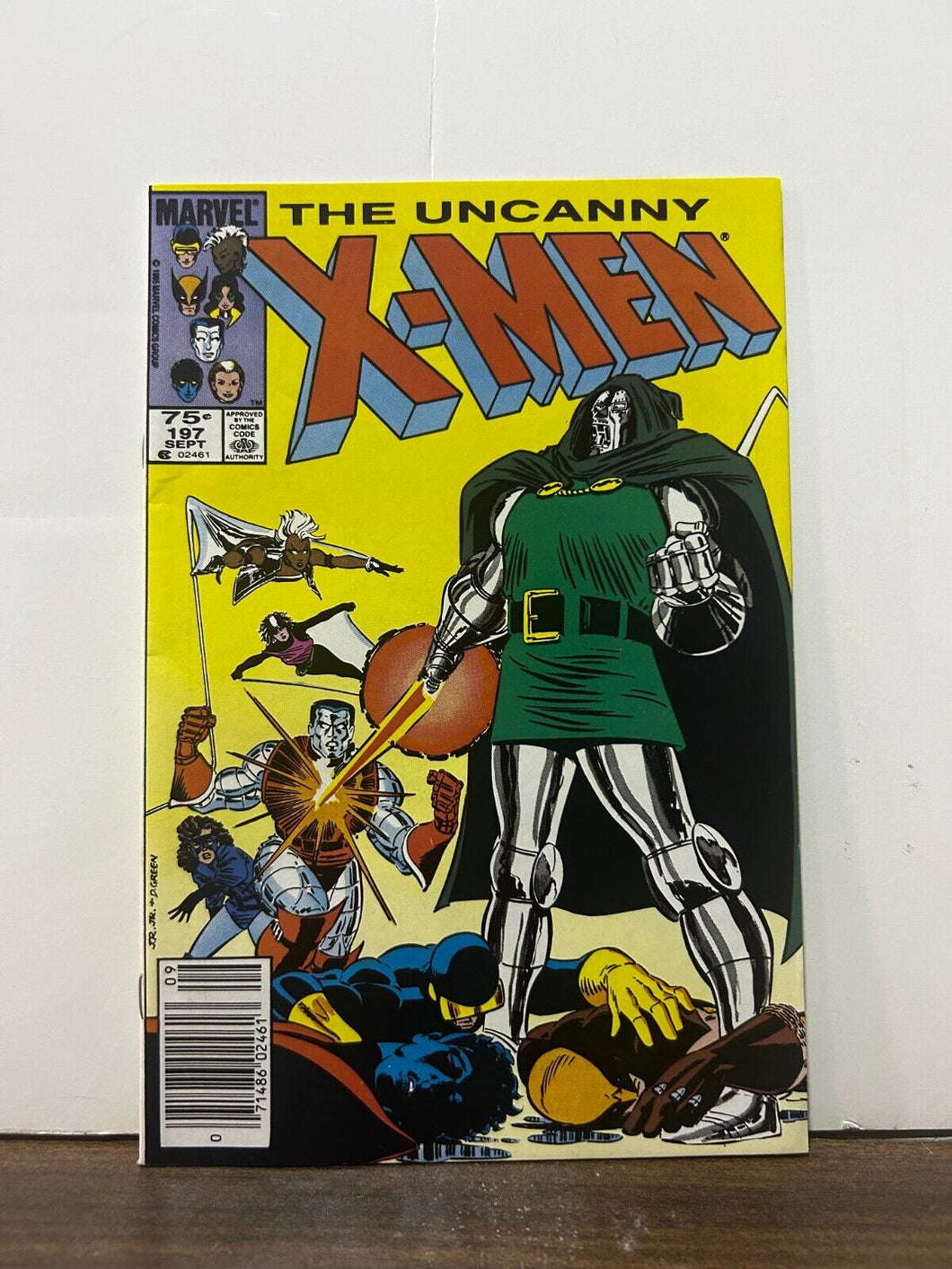 1985 Marvel Comics The Uncanny X-men #197, Canadian Price Variant