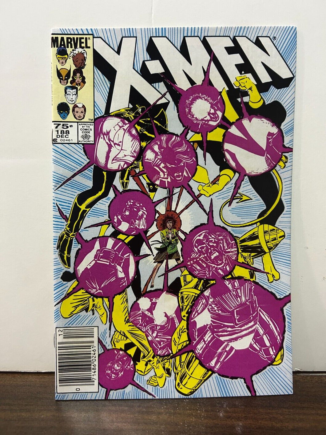 1984 Marvel Comics X-Men Issue 188, Canadian Price Variant