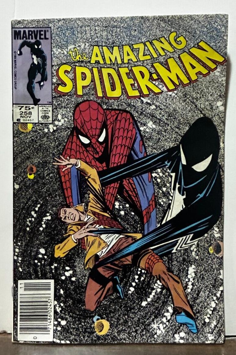1984 Marvel Comics The Amazing Spider-Man #258, Canadian Price Variant, VG-F