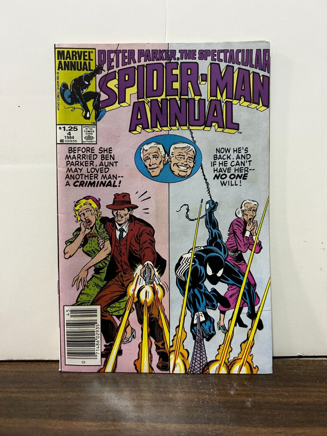 1985 Marvel Peter Parker The Spectacular Spider-man Annual Issue 4, CPV