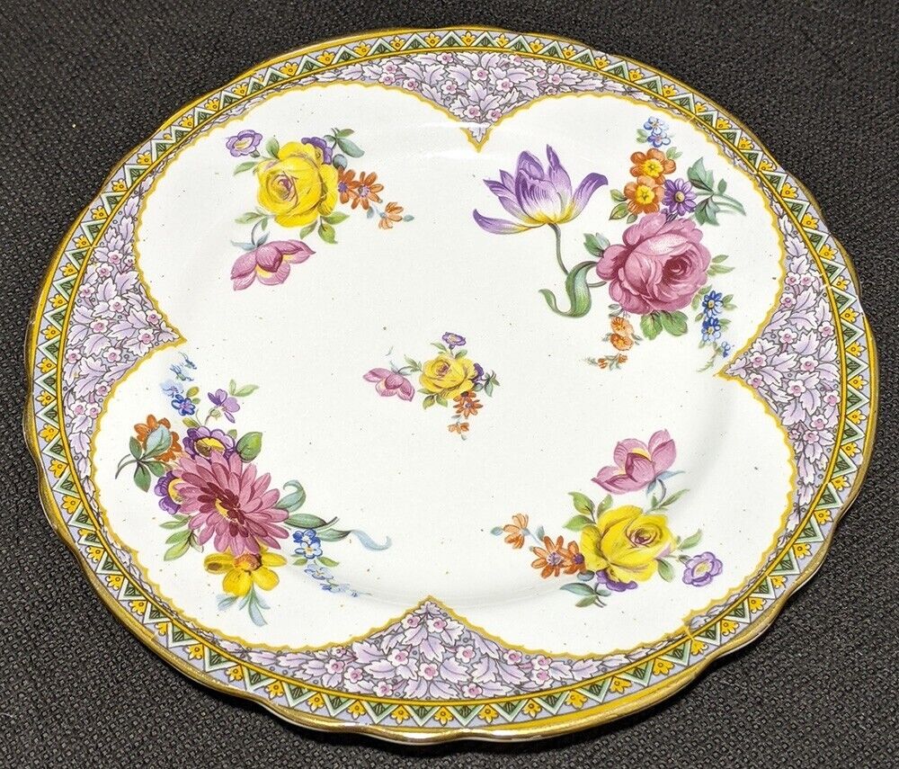 AYNSLEY Bone China Salad Plate - York Pattern