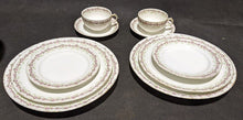 Load image into Gallery viewer, 2 Vintage Limoges Haviland 5 Pc. Place Settings - Small Rose Border
