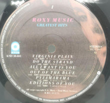 Load image into Gallery viewer, Greatest Hits by Roxy Music (1977, 12&quot; Vinyl Record) Excellent
