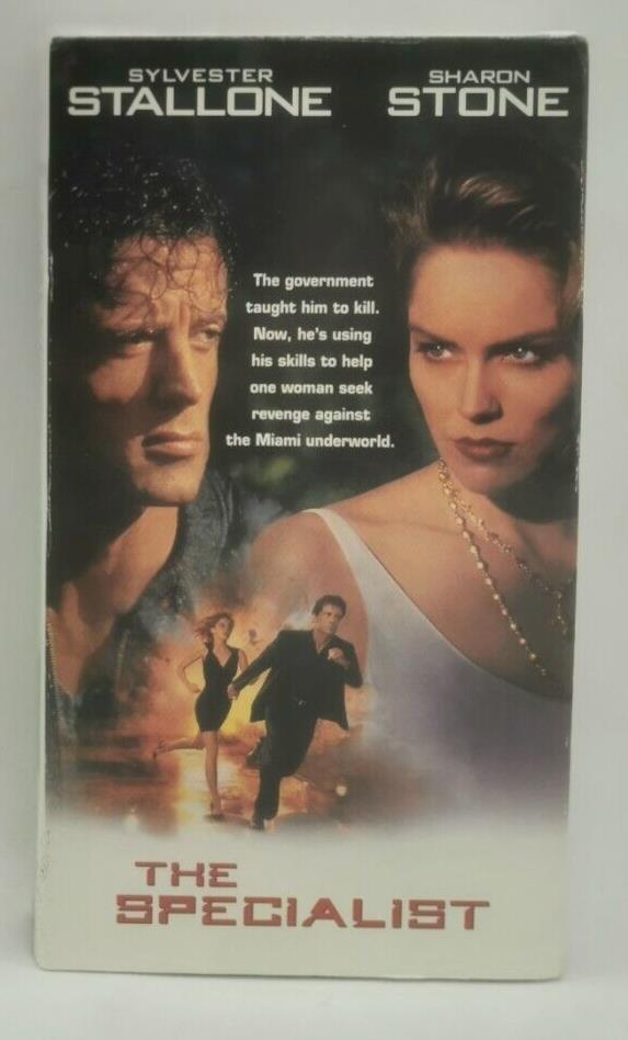 The Specialist by Sylvester Stallone, Sharon Stone (1994, VHS Tape)