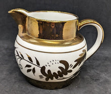 Load image into Gallery viewer, Old Foley - James Kent - Staffordshire - Heavy Gold Pattern Large Creamer
