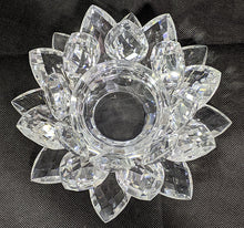 Load image into Gallery viewer, 3D Flower Shaped Candle Holders - 3 Clear, 1 Red
