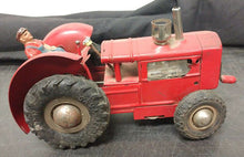 Load image into Gallery viewer, Vintage GAMA Wind Up Tractor Toy
