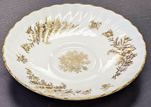 Load image into Gallery viewer, Vintage MINTON Marlow Gold Bone China Saucer
