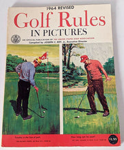 Load image into Gallery viewer, St. Andrews Golf Course Map Art With 1964 Golf Rules In Pictures Book
