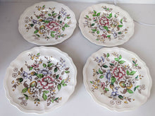 Load image into Gallery viewer, 4 Royal Doulton Dinner Plates - Monmouth Pattern - Made in England
