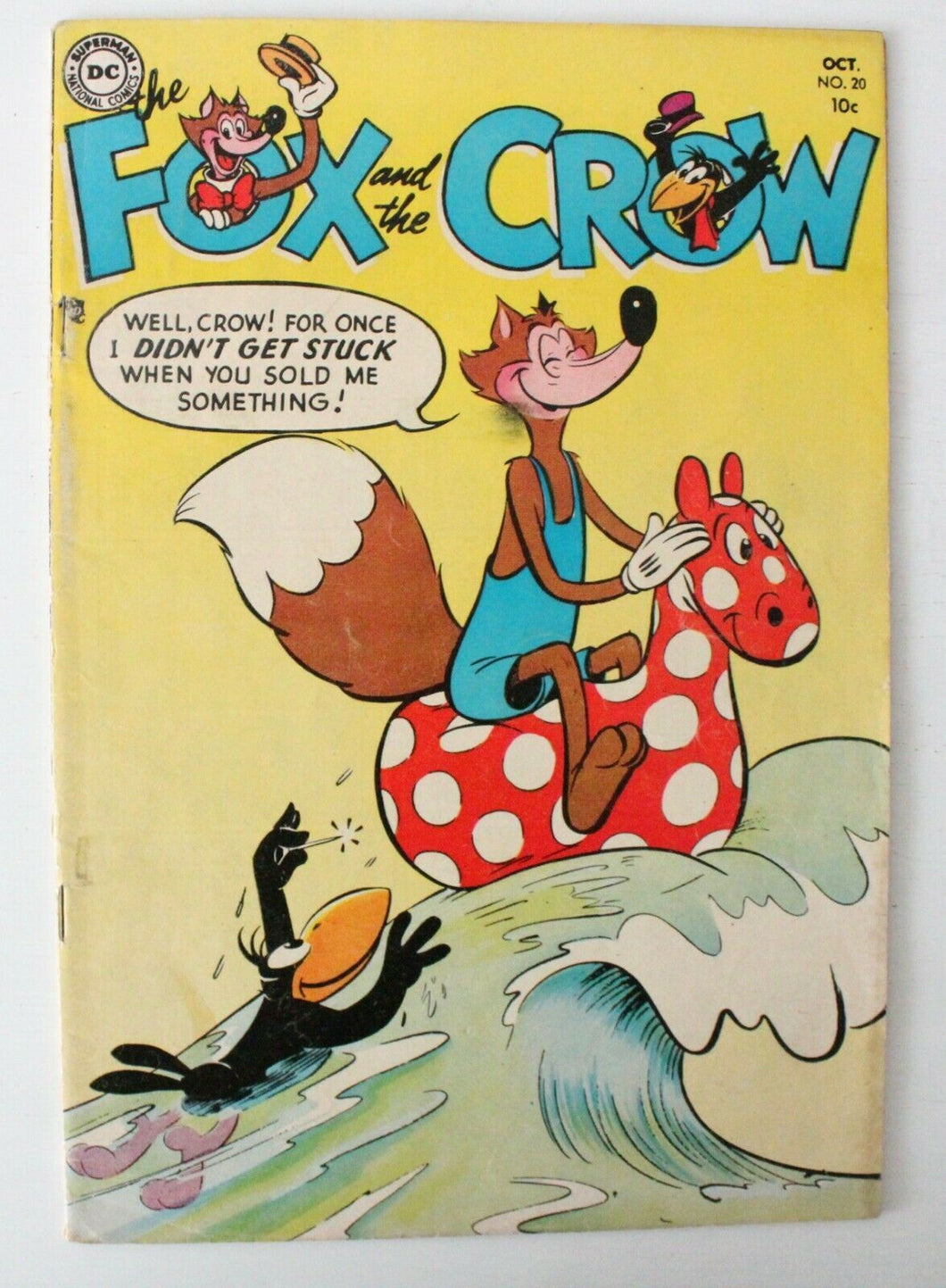 Fox and the Crow (1951 Series) #20 in VG Shape