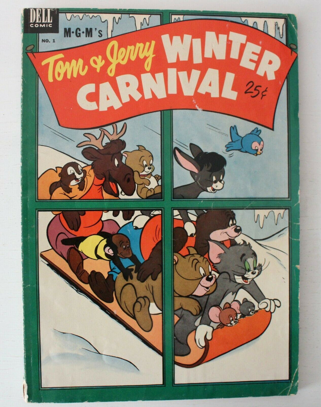 Dell Giant Tom and Jerry Winter Carnival (1952) #1