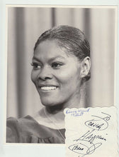 Load image into Gallery viewer, Dionne Warwick Photo &amp; Signed Cut
