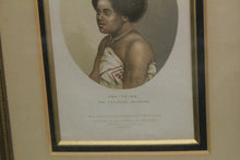 Load image into Gallery viewer, George Baxter Vah Ta Ah The Feejeean Princess Print in Frame
