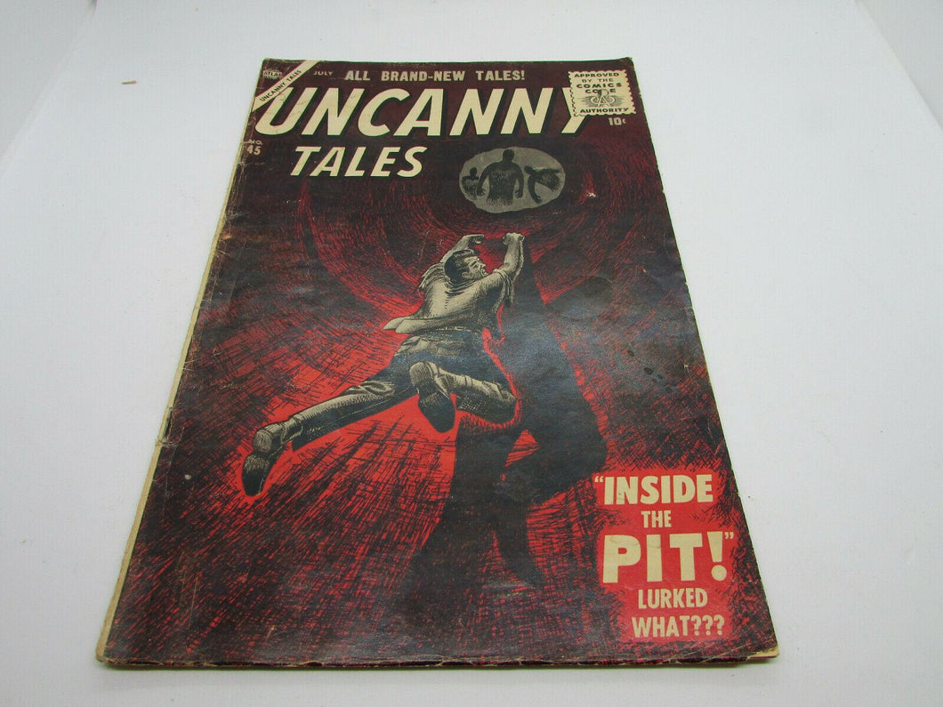 UNCANNY TALES  NO.45 JULY 1956 ATLAS COMICS