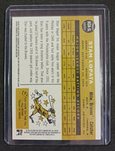 Load image into Gallery viewer, 2009 Topps Heritage Blue Ink Autograph #ROA-SL STAN LOPATA
