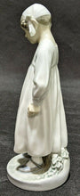 Load image into Gallery viewer, ROYAL COPENHAGE Porcelain Figurine - Young Girl - Bedtime - by Chr. Thomsen
