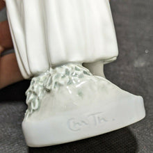 Load image into Gallery viewer, ROYAL COPENHAGE Porcelain Figurine - Young Girl - Bedtime - by Chr. Thomsen
