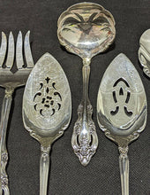 Load image into Gallery viewer, Lot of 7 Community Silver Plated Serving Pieces -- Artistry Pattern
