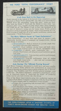 Load image into Gallery viewer, 1963 Ford Lotus Indy Indianapolis 500 Pamphlet
