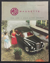 Load image into Gallery viewer, 1955 MG Magnette ZA Brochure
