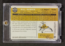 Load image into Gallery viewer, 2009 Topps Heritage Magazine Blue Ink Signed ROA-BTH Bill Harris
