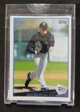 Load image into Gallery viewer, 2009 Topps Toronto Blue Jays Baseball Card #581 David Purcey No Back, COA 1/1
