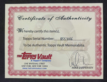 Load image into Gallery viewer, 2009 Topps Heritage Stan Musial Clubhouse Coll.  #CC-SM No Back with COA 1/1

