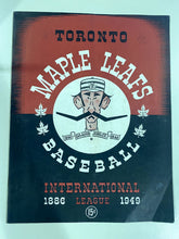 Load image into Gallery viewer, 1886-1949 Toronto Maple Leafs Baseball International League
