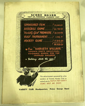Load image into Gallery viewer, 1948 International Baseball Maple Leaf Stadium Program
