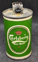 Load image into Gallery viewer, Vintage Carlsberg Beer Table Lighter -- Working Order
