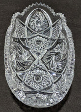 Load image into Gallery viewer, 2 Shaped Oval Glass / Crystal Serving Dishes
