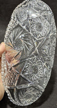 Load image into Gallery viewer, 2 Shaped Oval Glass / Crystal Serving Dishes
