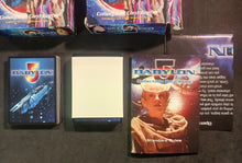 Load image into Gallery viewer, 1998 Babylon 5 Card Game Earth Starter Decks x 2 60 + Cards in Each Box
