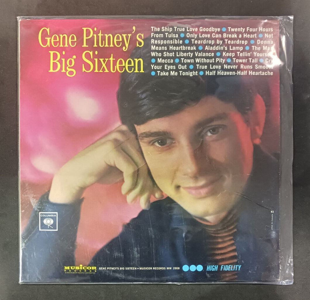 Gene Pitney's Big Sixteen Records Mono