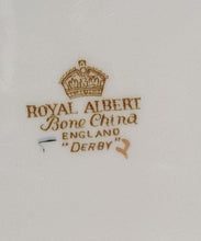 Load image into Gallery viewer, Royal Albert Bone China &quot;Derby&quot; Pattern Butter Dish / Rectangular Tray
