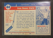 Load image into Gallery viewer, 1954 Topps Ivan Irwin #44 Hockey Card Signed with Certificate of Authenticity

