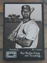 Load image into Gallery viewer, 2009 Topps Heritage Mayo Albert Pujols Baseball Card
