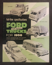 Load image into Gallery viewer, Ford Trucks for 1956 Full-Line Specifications Brochure
