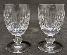 Load image into Gallery viewer, 2 WATERFORD - Acid Signed - Crystal Claret Wine Glasses - Maureen
