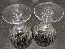 Load image into Gallery viewer, 2 WATERFORD - Acid Signed - Crystal Claret Wine Glasses - Maureen
