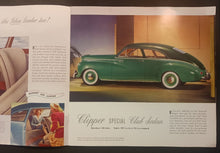 Load image into Gallery viewer, 1942 Packard Clippers Six and Eight Special and Custom Brochure Very Rare
