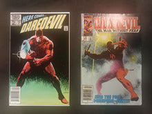 Load image into Gallery viewer, 1983 Marvel Comics Daredevil #193 and 220, Newsstand CDN Variant CPV
