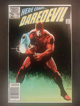 Load image into Gallery viewer, 1983 Marvel Comics Daredevil #193 and 220, Newsstand CDN Variant CPV
