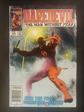 Load image into Gallery viewer, 1983 Marvel Comics Daredevil #193 and 220, Newsstand CDN Variant CPV
